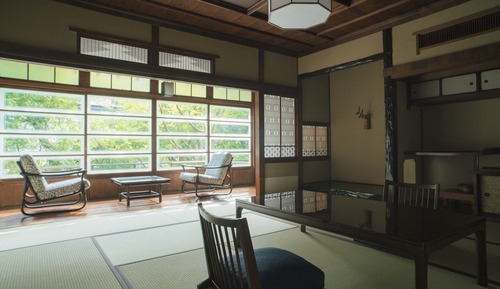 Traditional-Dreibettzimmer, Flussblick (Japanese-Style)