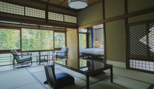 Traditional-Suite, Gartenblick (Japanese-Western style)