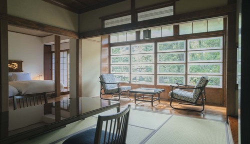 Traditional-Suite, Gartenblick (AOI)