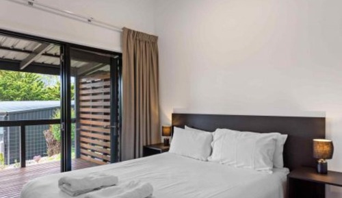 Superior-Ferienhütte, Seeblick (Studio - 2 Queen)