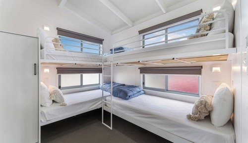 Deluxe-Ferienhütte, 2 Schlafzimmer, Nichtraucher, Balkon (Apartment)