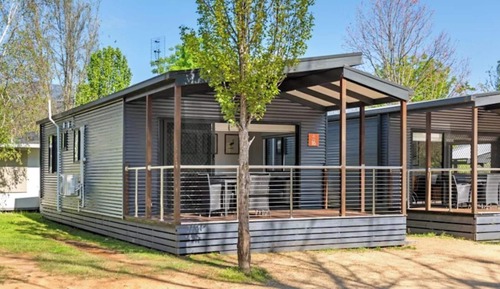Deluxe-Ferienhütte, 2 Schlafzimmer (Sleeps 5)