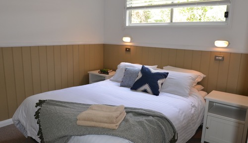 Premium-Ferienhütte, 1 Schlafzimmer, Balkon, Parkblick