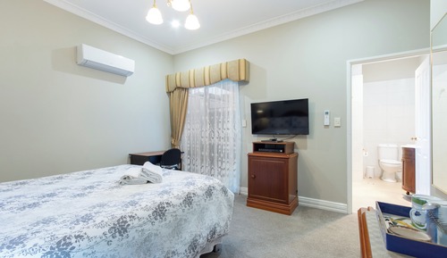 Deluxe-Doppelzimmer, 1 Queen-Bett, Terrasse