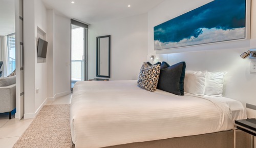 Standard-Suite, 1 Schlafzimmer (Partial Beach View)