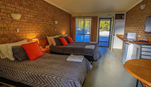 Standard-Zweibettzimmer, 1 Schlafzimmer, Gartenblick, Erdgeschoss