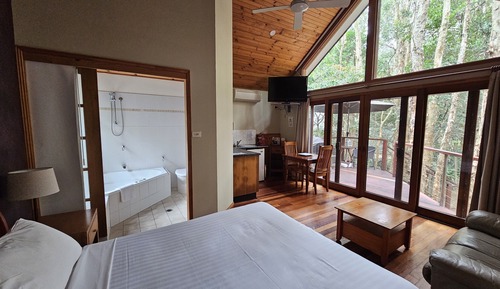 Baumhaus, 1 Queen-Bett