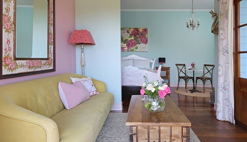 Panoramic-Doppelzimmer, Nichtraucher, Balkon (The Gilded suite 1 night)