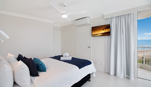 Executive-Apartment, 1 Queen-Bett, Balkon, Meerblick