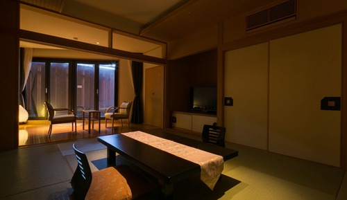 Traditional-Zimmer, Nichtraucher, Terrasse (Japanese Style, Open-air Bath)