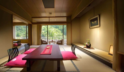 Traditional-Zimmer, Bergblick (Japanese-Style)