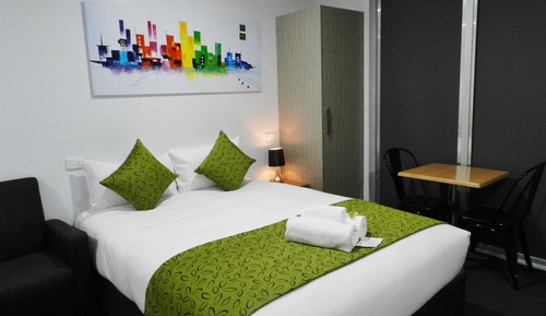 Deluxe-Zweibettzimmer, Kochnische