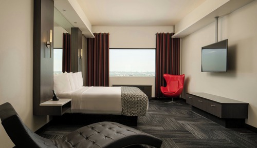 Penthouse, 1 King-Bett und Schlafsofa, Kamin