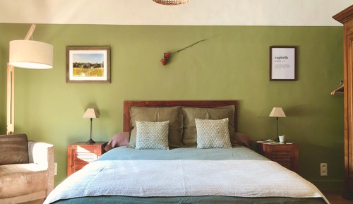 Standard-Doppelzimmer, barrierefrei, eigenes Bad (Mobilité Réduite)