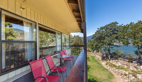 Zimmer, 1 King-Bett, Balkon, Flussblick