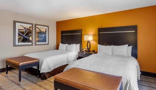 Zimmer, 2 Queen-Betten, barrierefrei