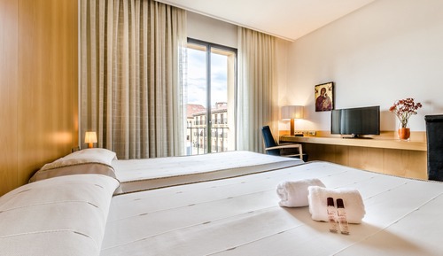 Doppelzimmer zur Einzelnutzung