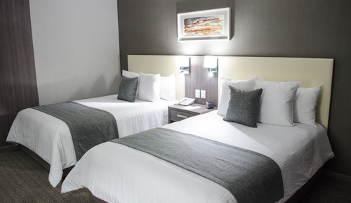 Standardzimmer, 2 Doppelbetten