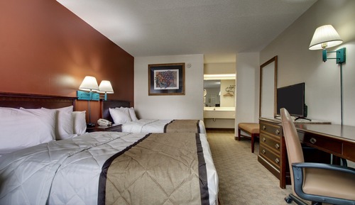 Standardzimmer, 2 Doppelbetten, Nichtraucher