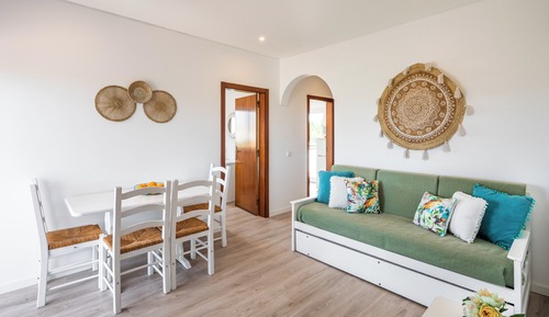 Superior-Apartment, 1 Schlafzimmer, Terrasse, Poolseite