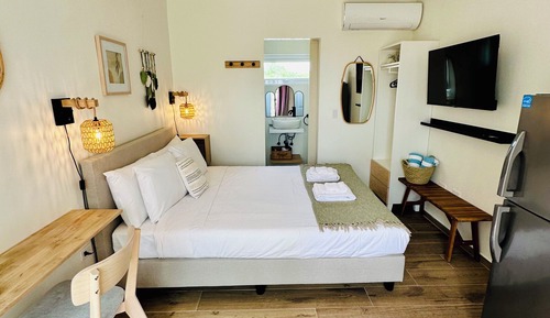Deluxe-Studio, 1 Queen-Bett, eigener Pool, Poolblick