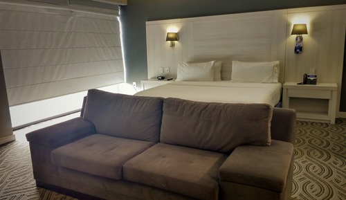 Suite, 1 King-Bett, Stadtblick