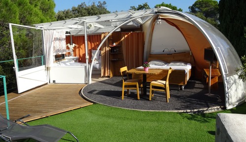 Comfort-Doppelzimmer, mit Bad (La Bulle Insolite)