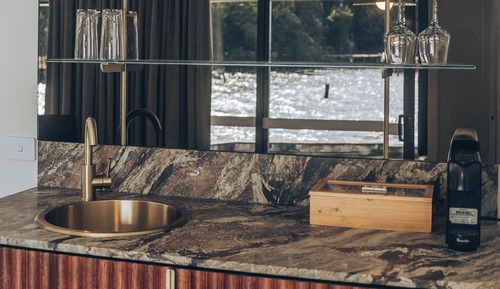 Luxury-Suite, 1 Schlafzimmer, Whirlpool, Meerblick (spa ensuite)
