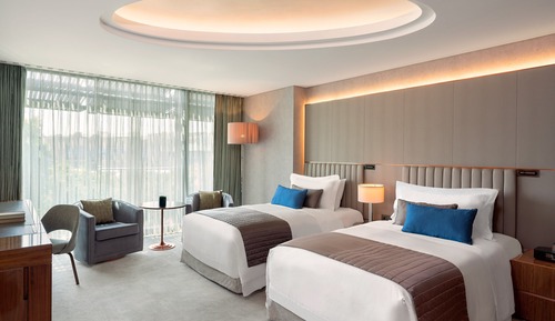 Deluxe-Zimmer, 2 Einzelbetten, Parkblick