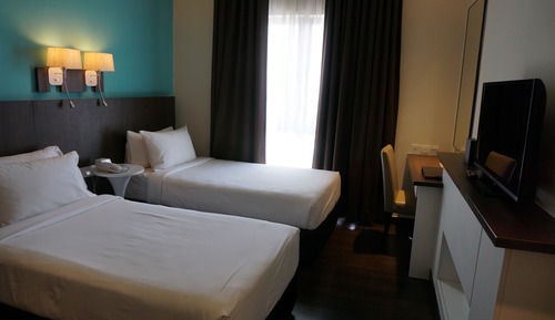 Superior-Zimmer, 2 Einzelbetten (Sky View)