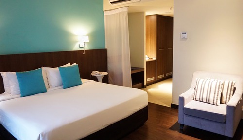 Deluxe-Zimmer, 1 King-Bett (Sky View)