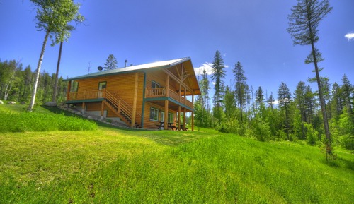 Deluxe-Ferienhütte, 3 Schlafzimmer, Bergblick, Bergseite