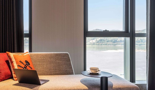 Executive-Zimmer, 1 King-Bett, Flussblick