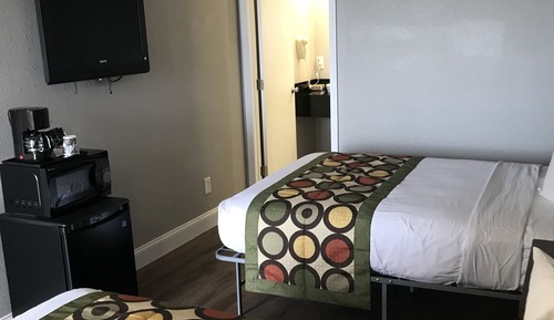 Standardzimmer, 2 Doppelbetten, Meerblick