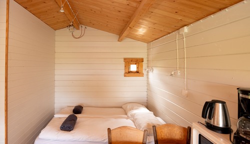 Economy-Ferienhaus, 1 Doppelbett und Schlafsofa