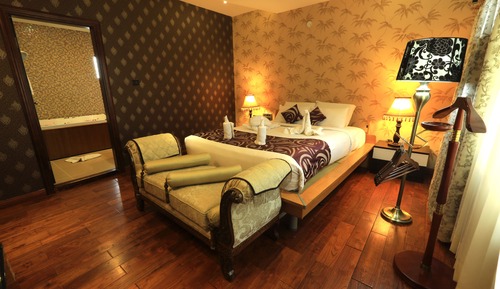 Romantische Suite, 1 Doppelbett, Whirlpool