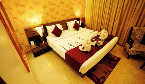 Luxury-Zimmer, 1 Doppelbett, Badewanne