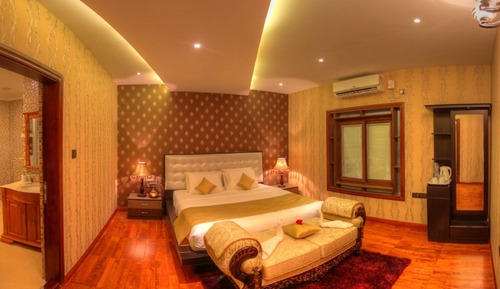Luxury-Suite, 1 Schlafzimmer, Gartenblick