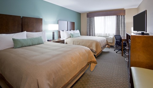 Zimmer, 2 Queen-Betten, barrierefrei