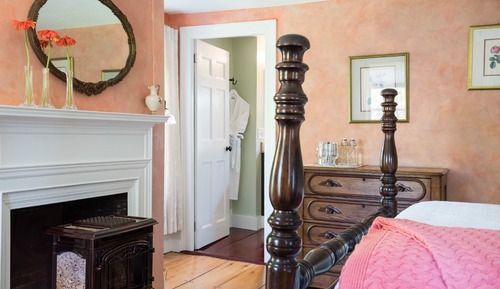 Traditional-Zimmer, 1 Queen-Bett, Gartenblick