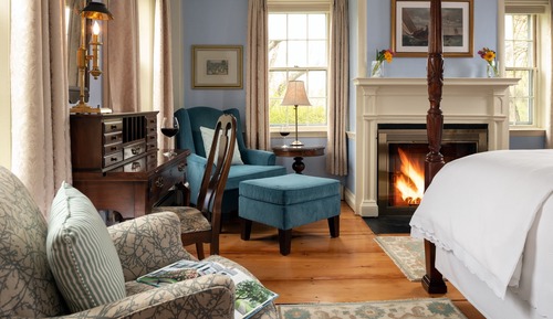 Traditional-Zimmer, 1 Queen-Bett, Kamin, Erdgeschoss