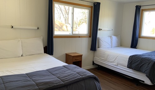 Standard-Ferienhaus, 2 Schlafzimmer, Kamin, Seeblick (Hilltop)