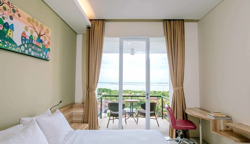 Deluxe-Zweibettzimmer, Buchtblick