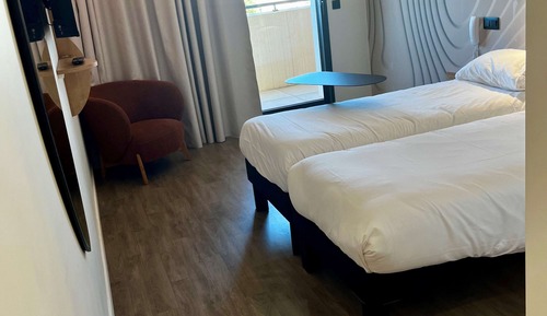 Standardzimmer, 2 Einzelbetten, Balkon