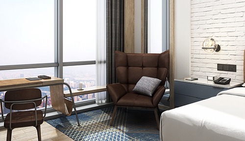 Standardzimmer, 2 Einzelbetten, Stadtblick