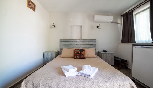 Comfort-Doppelzimmer, zum Garten hin