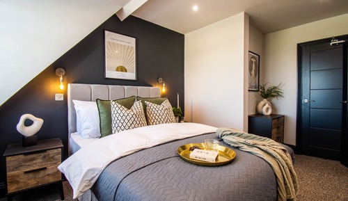 Grand-Suite, 1 Doppelbett, Küche, Meerblick