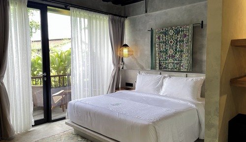 Deluxe-Loft, 2 Schlafzimmer, Balkon