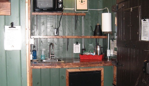 Ferienhütte, 1 Doppelbett