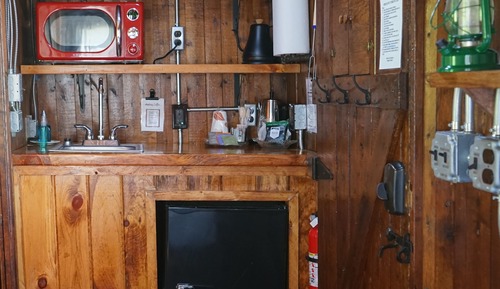 Ferienhütte, 1 Doppelbett